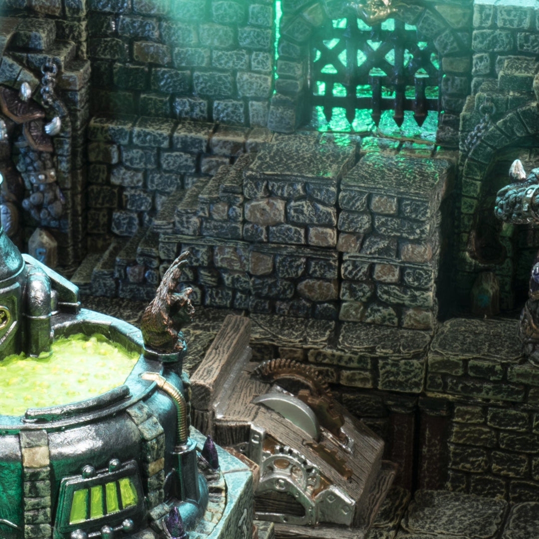 Dungeon Elevation - Stairs (Painted)