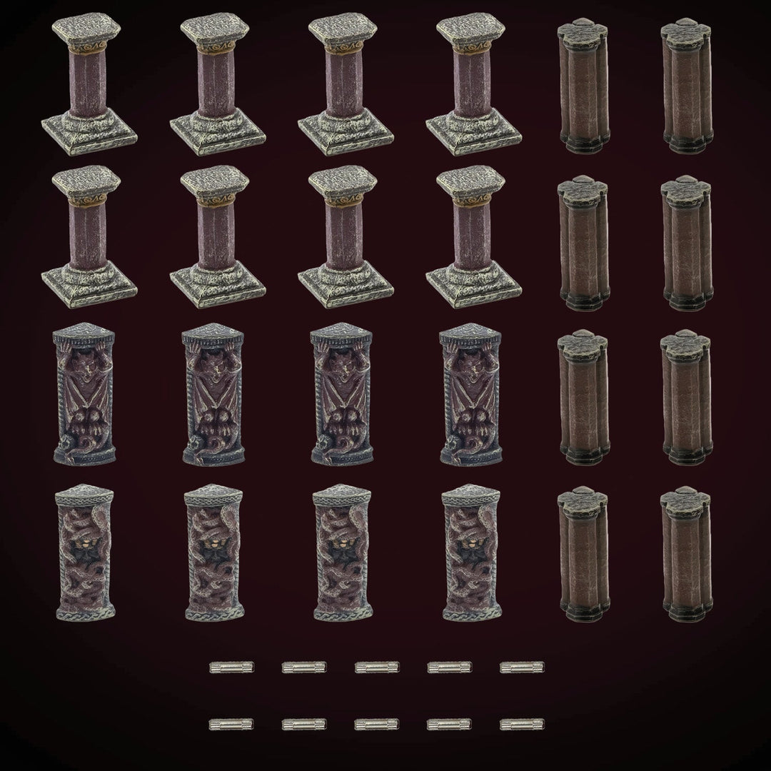 Dungeon Pillar Assortment (Painted)