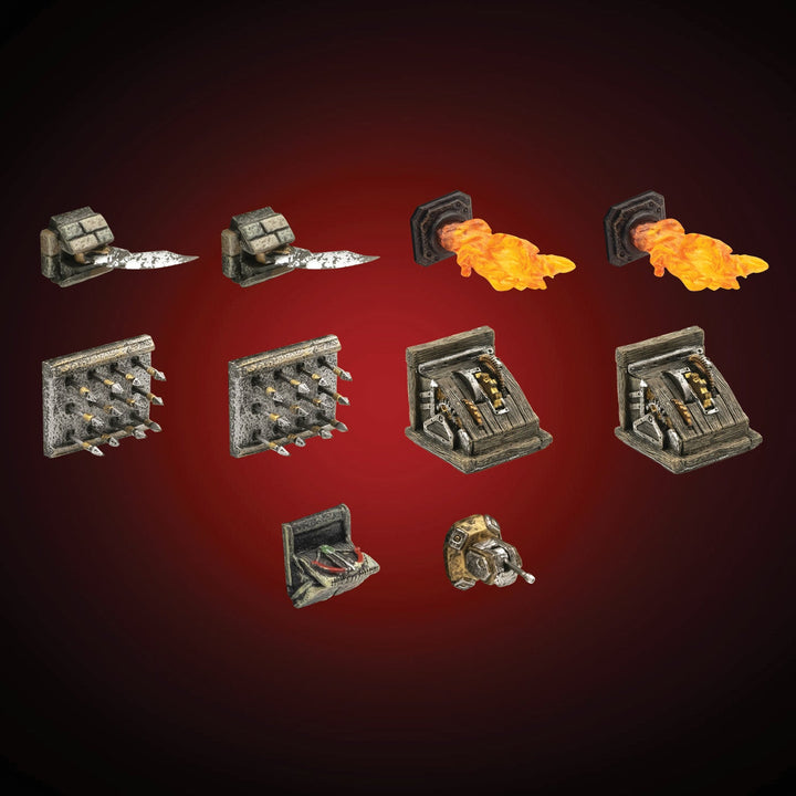 Magnetic Traps (Painted)