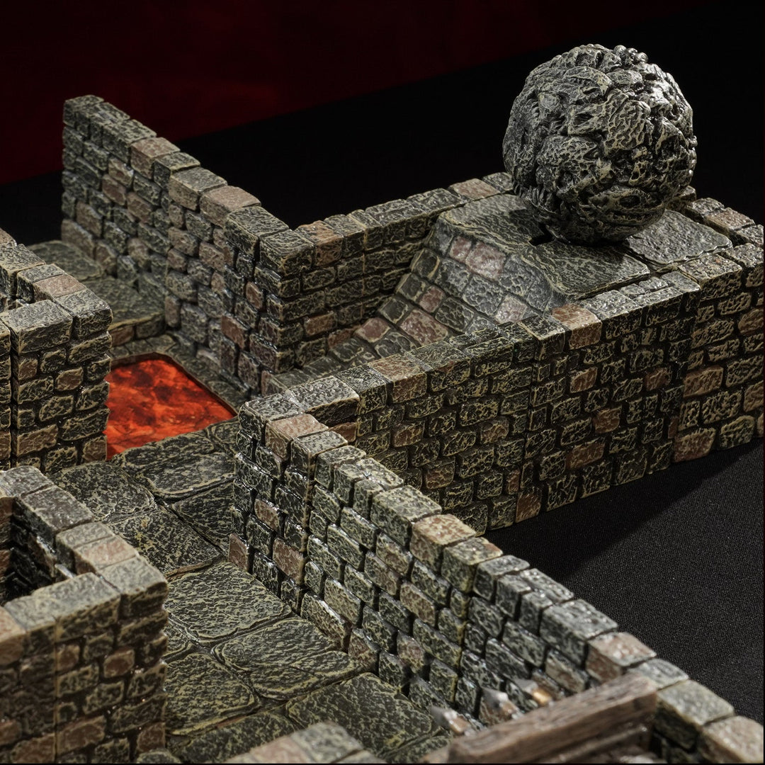 Rolling Boulders (Painted)