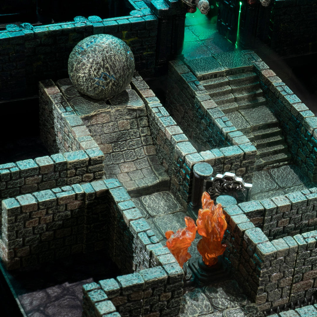 Rolling Boulders (Painted)