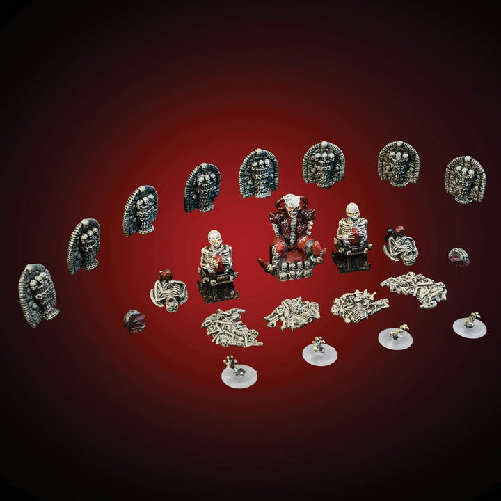 Necromancer's Throne Room (Painted)