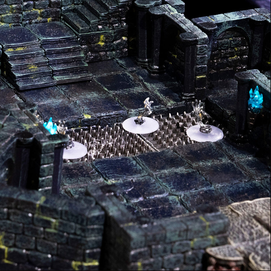 Necromancer Ritual Room Necromancer's Throne Room (Painted) – Dwarven Forge
