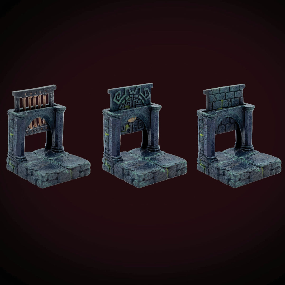 Dungeon Arch Walls - Sinister (Painted)