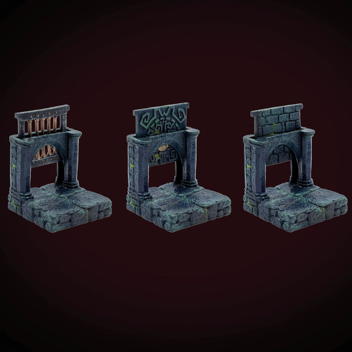 Dungeon Arch Walls - Sinister (Painted)
