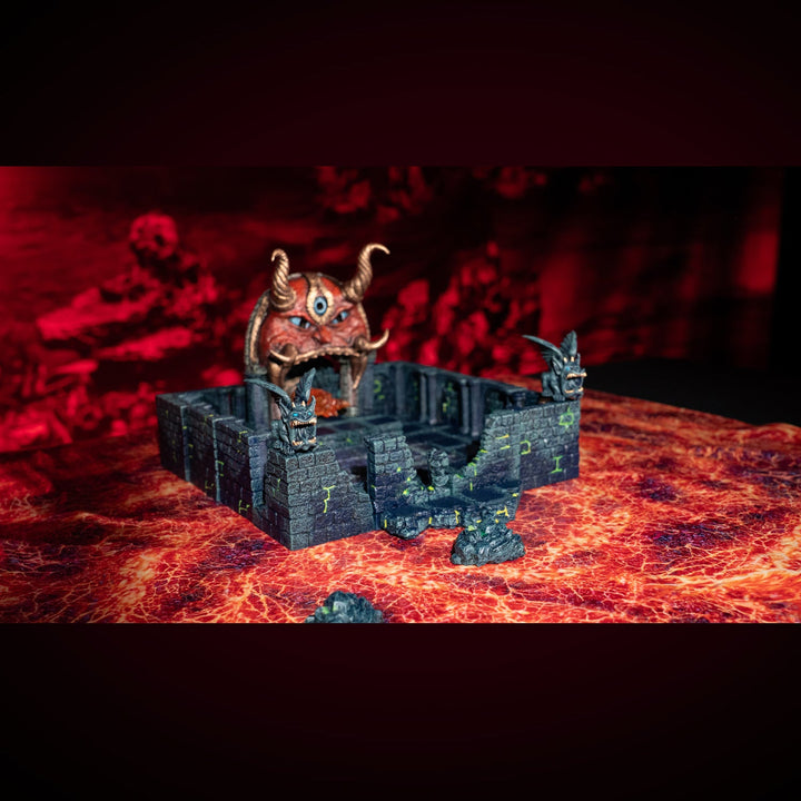 Texture Mat 24" x 24": Magma Pool (w/ Grid)