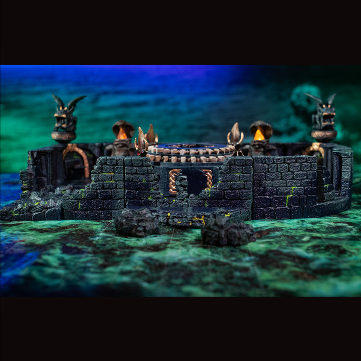 Texture Mat 24" x 24": Acid Bath (w/ Grid)