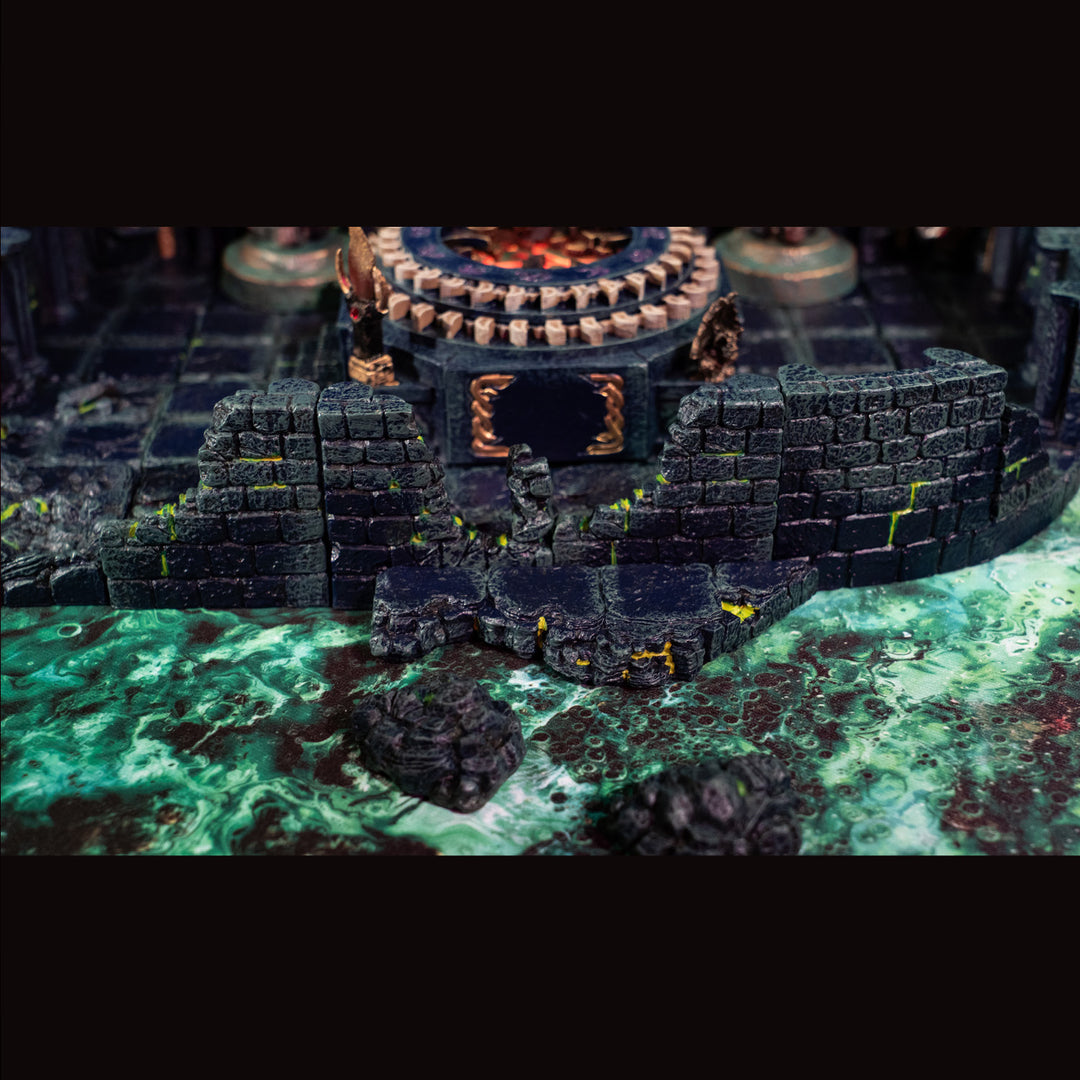 Texture Mat 24" x 24": Acid Bath (w/ Grid)