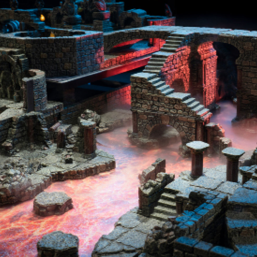 Texture Mat 24" x 24": Magma Pool (Gridless)