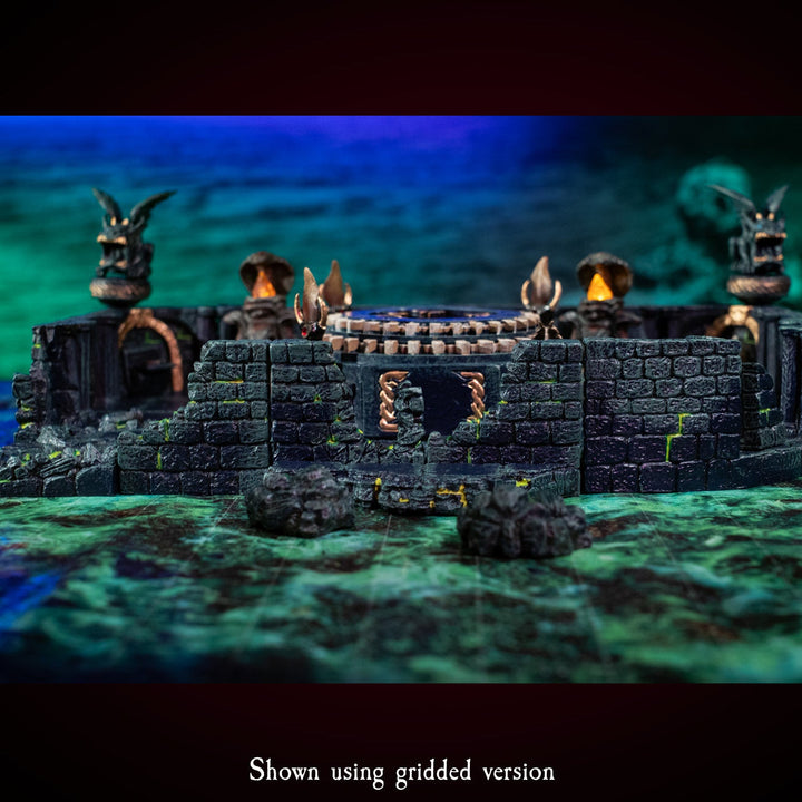 Texture Mat 24" x 24": Acid Bath (Gridless)