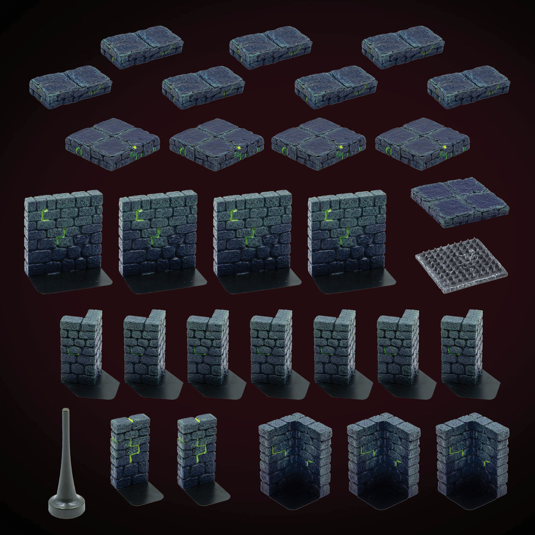 Dungeon Passages - Intersections - Sinister (Painted)