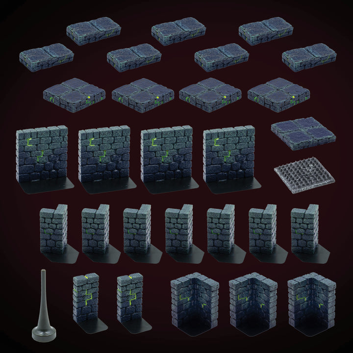 Dungeon Passages - Intersections - Sinister (Painted)