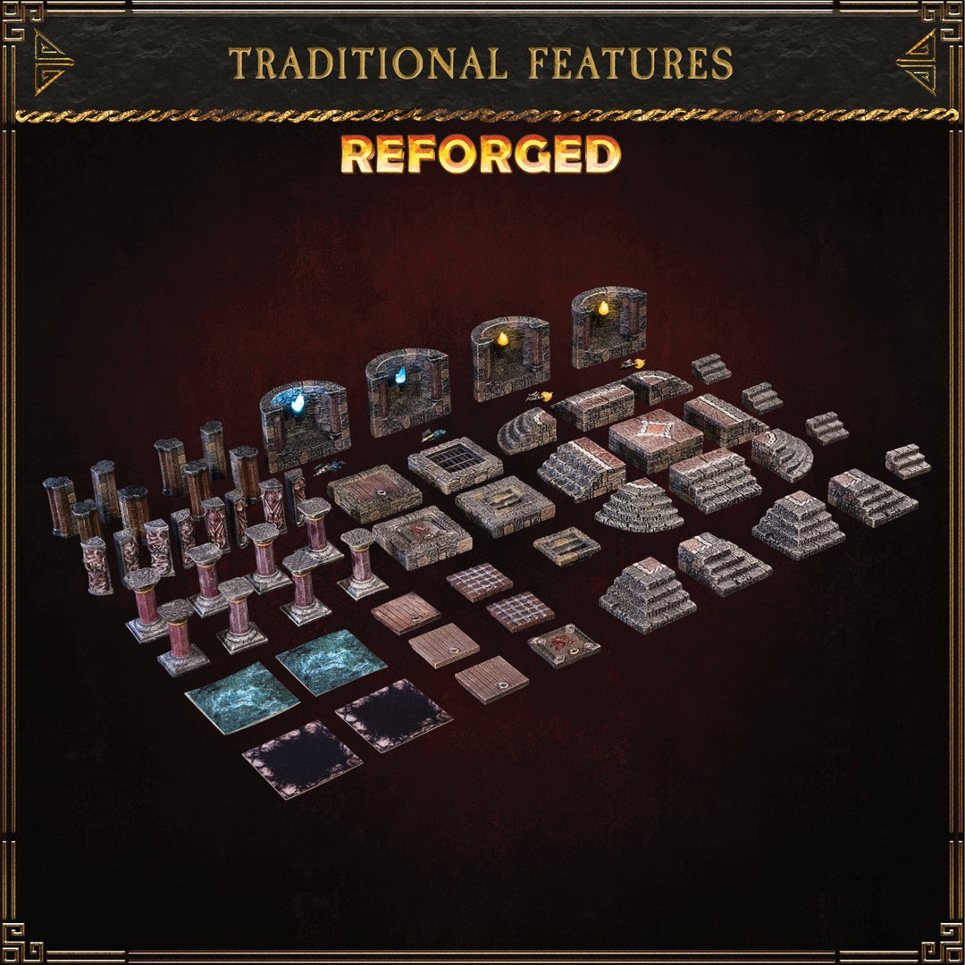 Traditional Features (Painted)