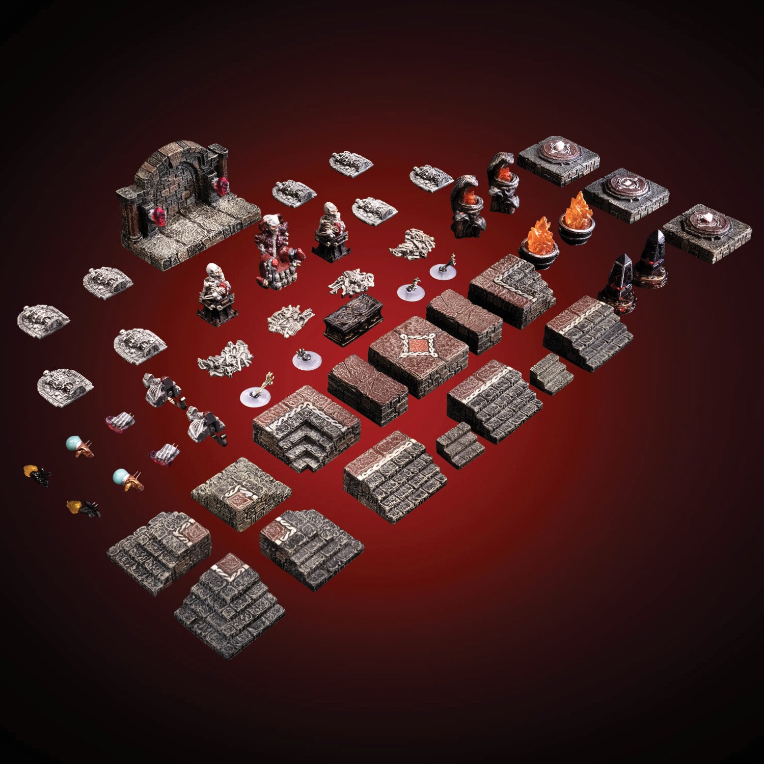Boss Fight Features Bundle (Painted) – Dwarven Forge
