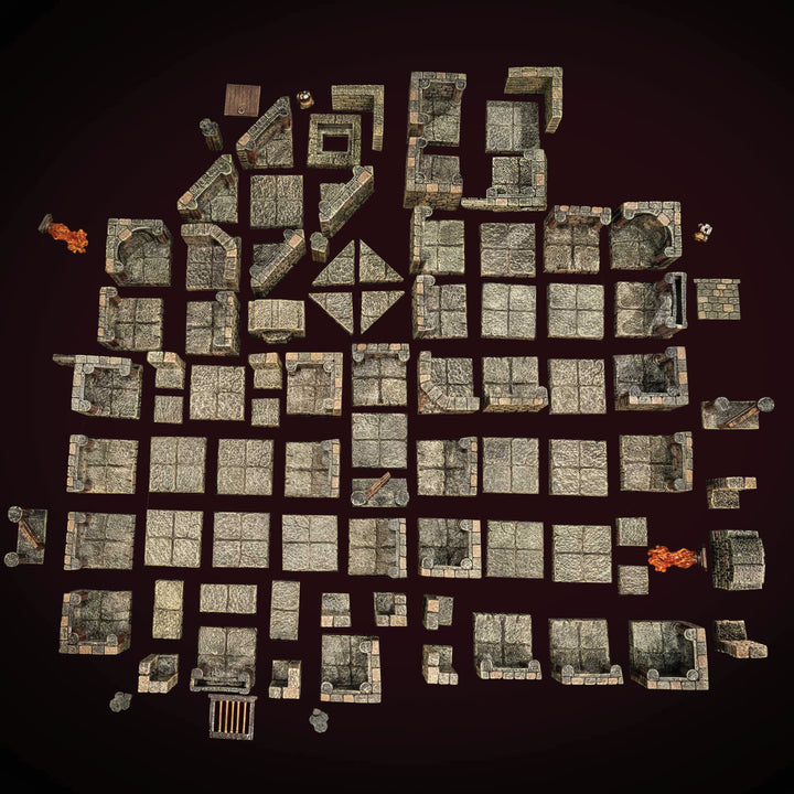 Dungeon Starter Bundle - Vaulted (Unpainted)