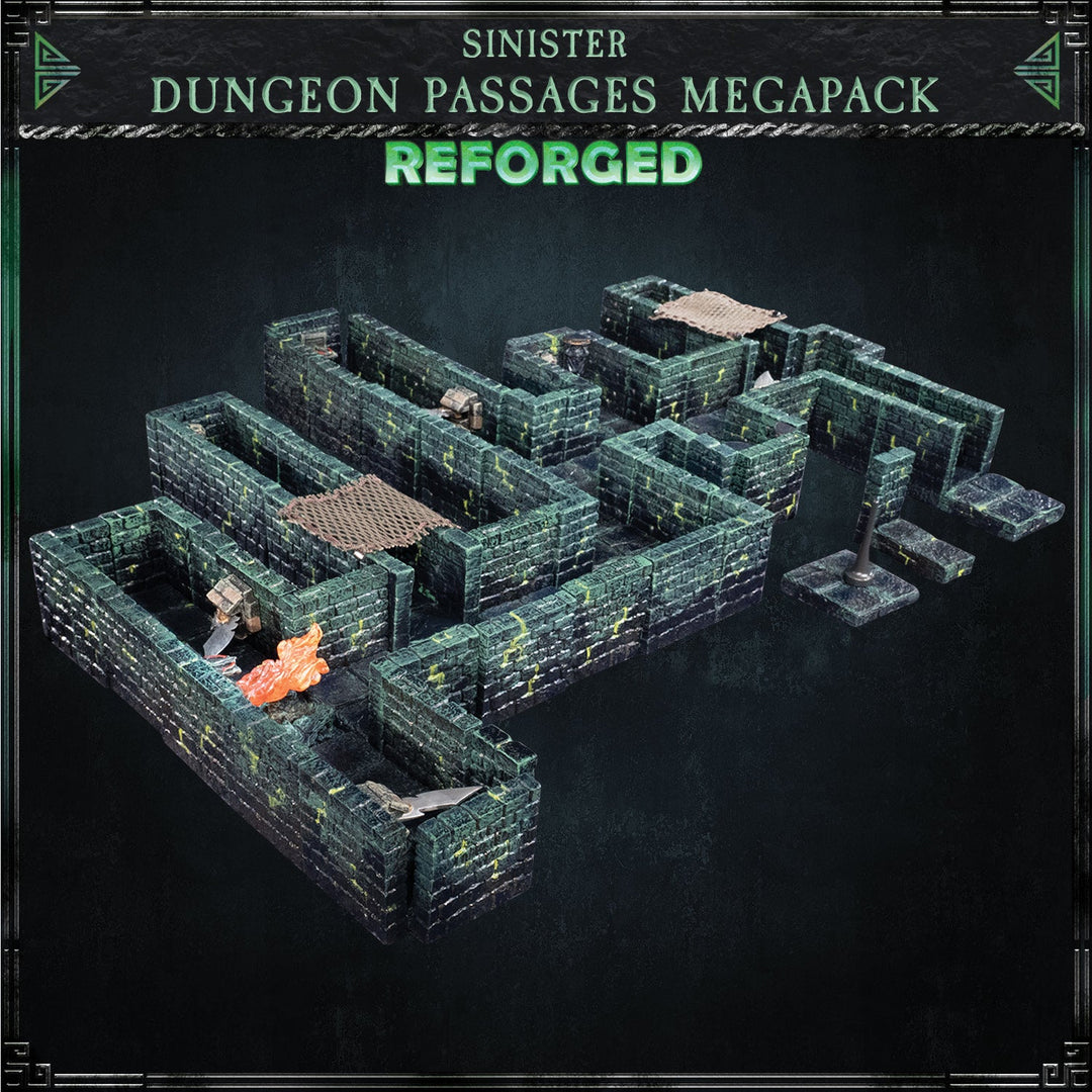 Dungeon Passages Megapack - Sinister (Painted)