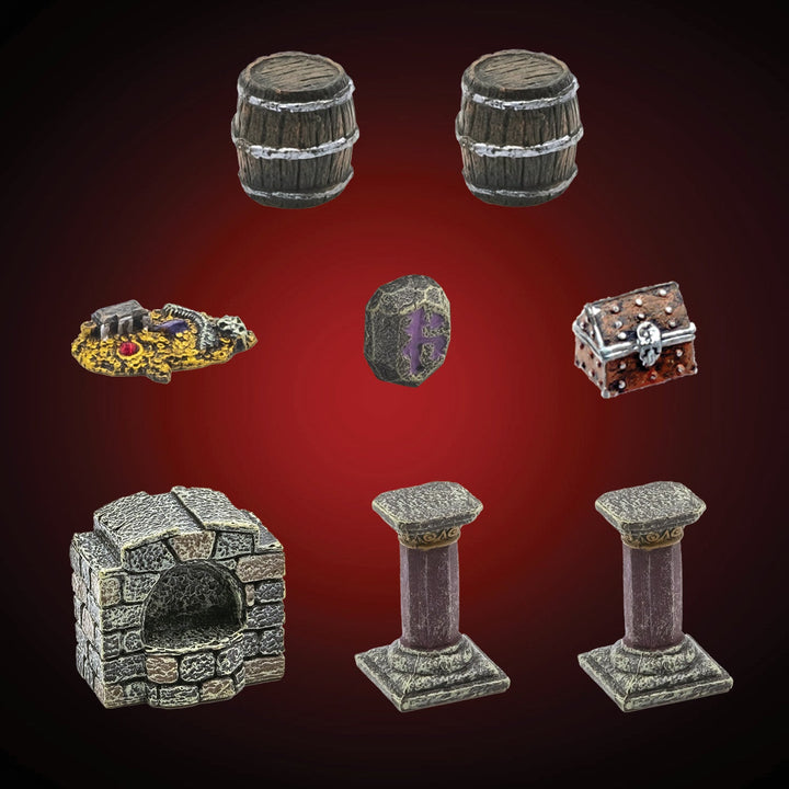 Dressing Treasure Chest (Painted)