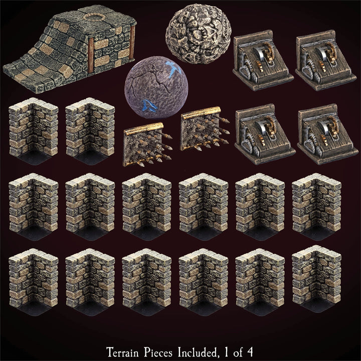 Encounter 11: Doomroller's Labyrinth (Unpainted)