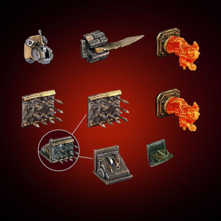 Magnetic Traps (Unpainted)