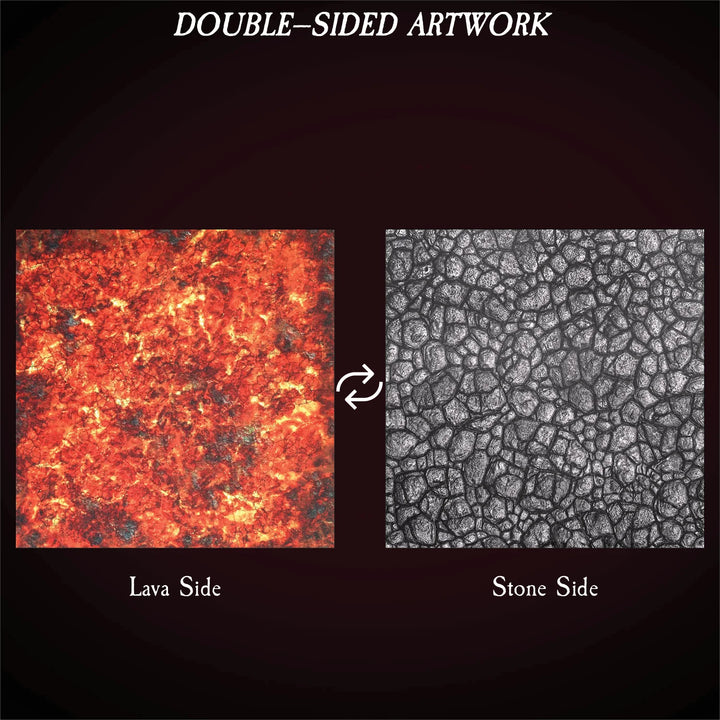 12" × 12" Dual-Sided Terrain Trays – Available in Multiple Styles