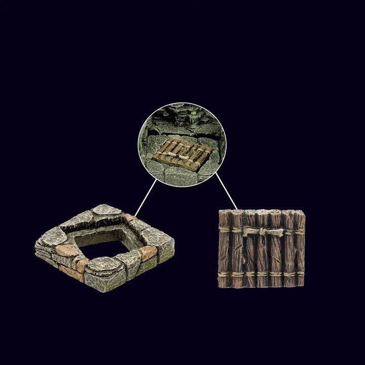 Cave Door Pack (Painted)