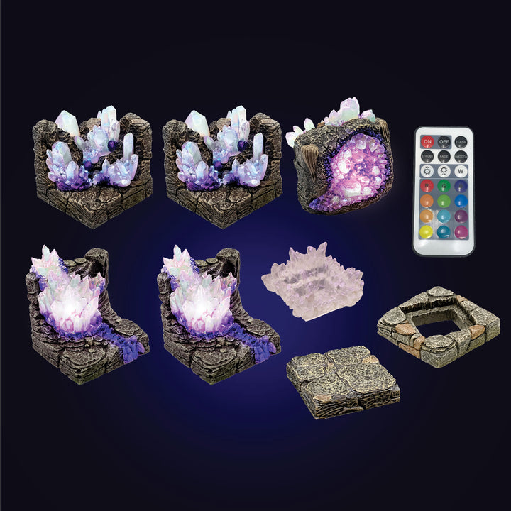 Crystal Caverns Walls and Corners - Standard Cavern (Painted)