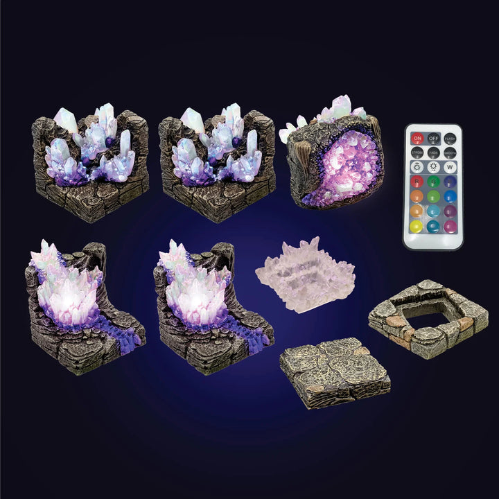 Crystal Caverns Walls and Corners (Unpainted)