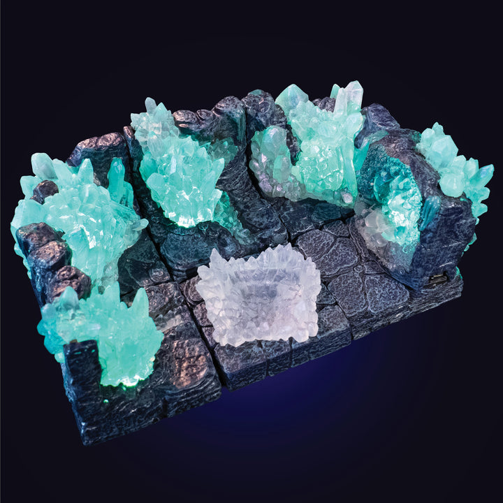Crystal Caverns Walls and Corners - Underdoom (Painted)