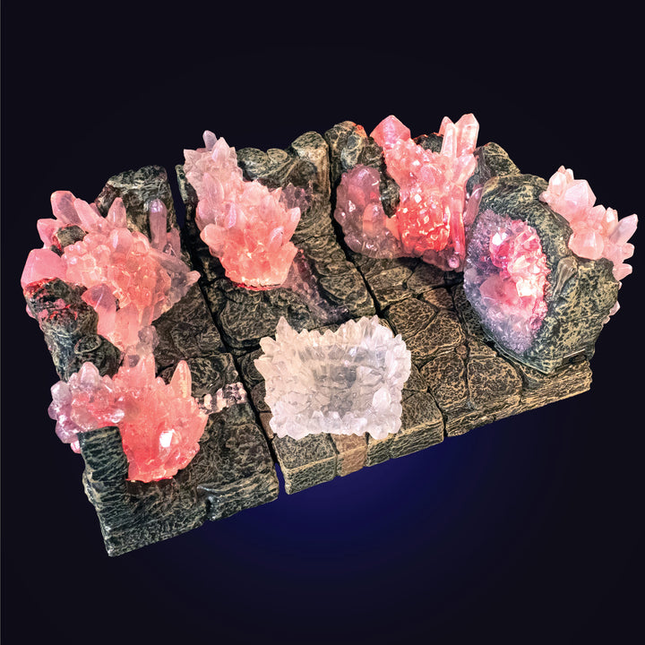 Crystal Caverns Walls and Corners (Unpainted)