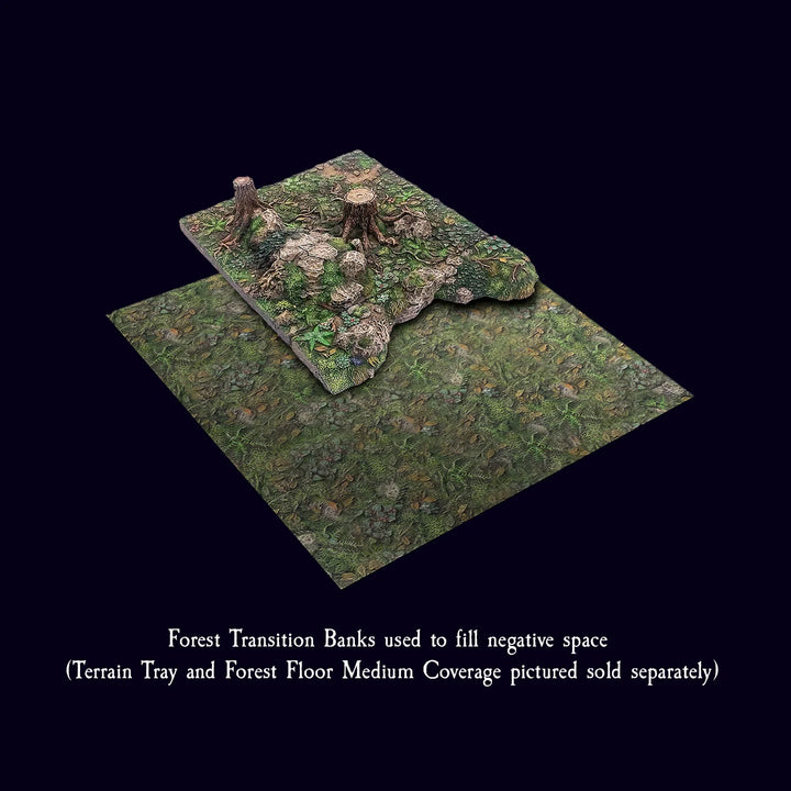 Forest Transition Banks (Unpainted)