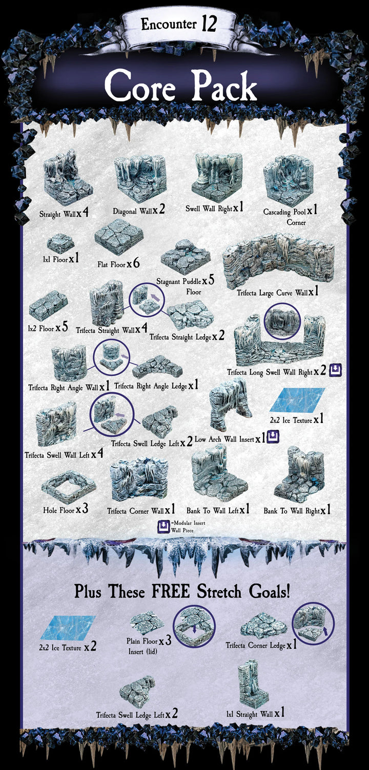 Ice Catacomb Core Pack (Unpainted)