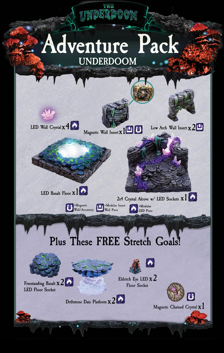 The Underdoom Adventure Pack (Unpainted)