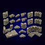 Trifecta Terrain Pack (Unpainted)