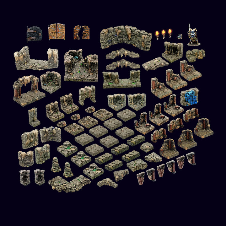 Encounter 05 - Cave of Ruin (Unpainted)