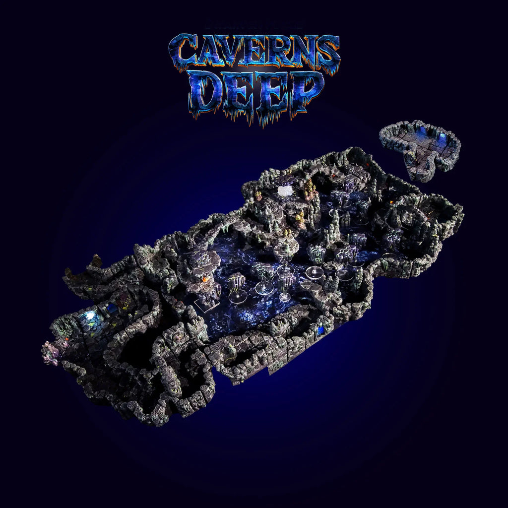 Encounter 14 - The Underdoom (Painted) – Dwarven Forge