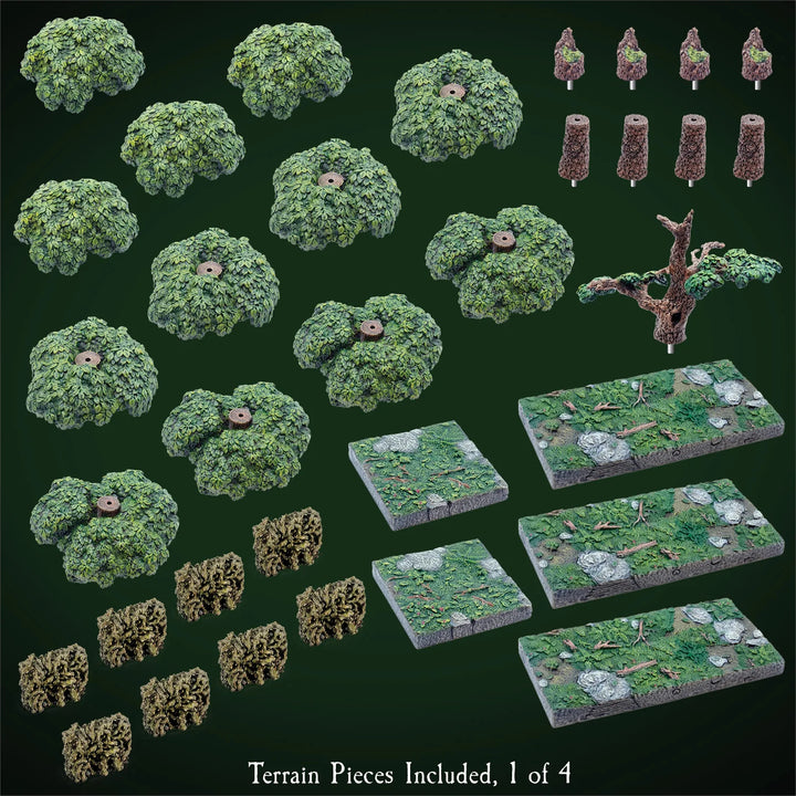 Dreadhollow Grove - Forest Mega Set (Unpainted)