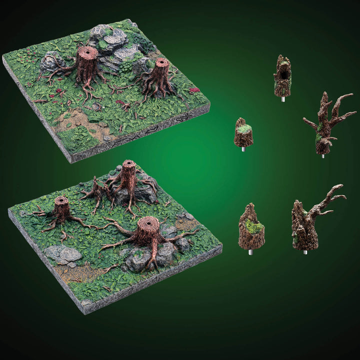 Forest Floors - Dense Woods (Painted)