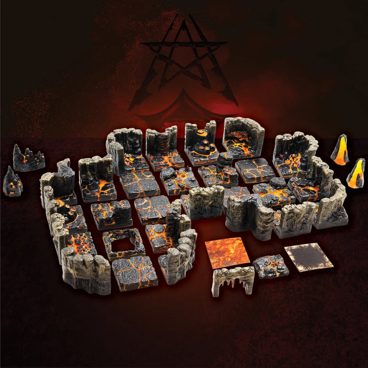 Caverns Core Hellscape (Unpainted)