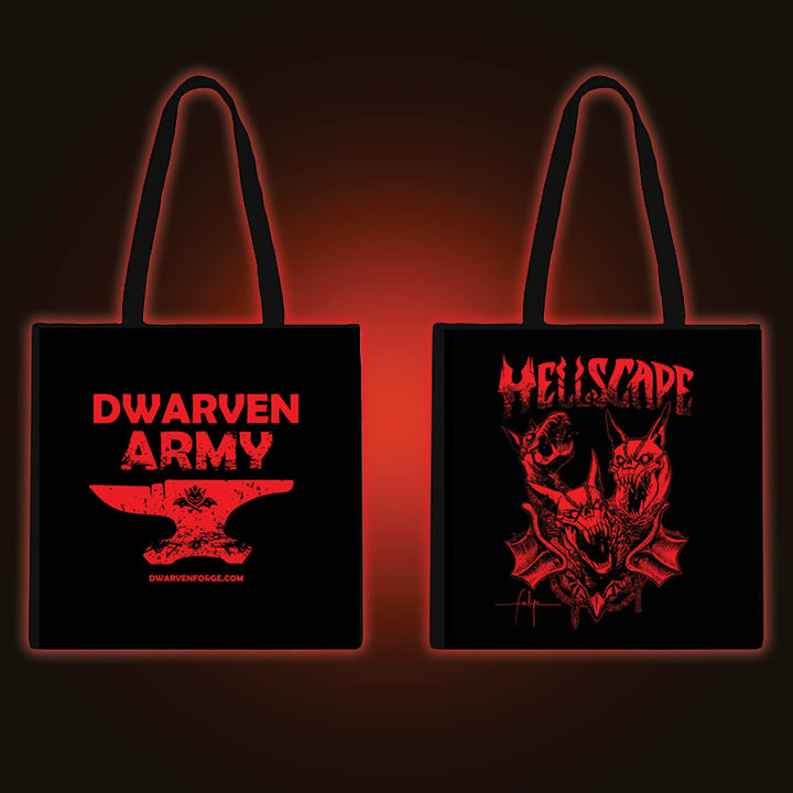 Canvas Tote Bag - KS6.66 - Hellscape