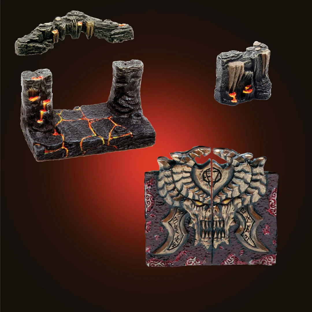 At Hell's Door - Illuminated Bundle (Painted)