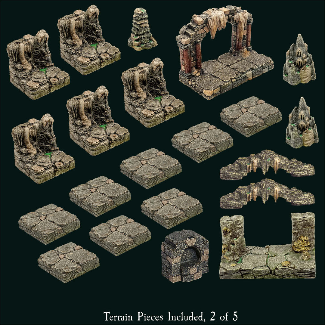Plaguestone Cavernous Alchemy Lab Bundle (Unpainted)