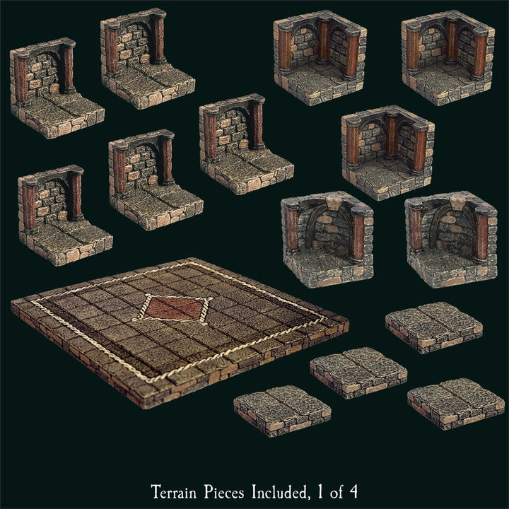 Plaguestone Sinister Dungeon Lair Bundle (Unpainted)