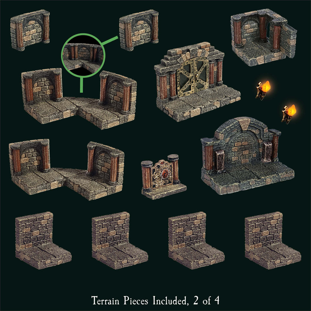 Plaguestone Sinister Dungeon Lair Bundle (Unpainted)