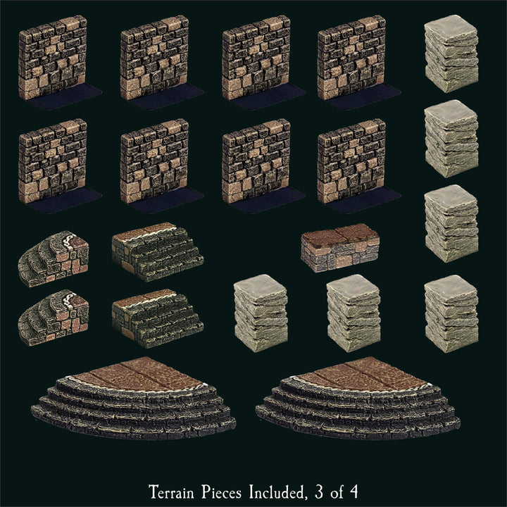 Plaguestone Sinister Dungeon Lair Bundle (Unpainted)
