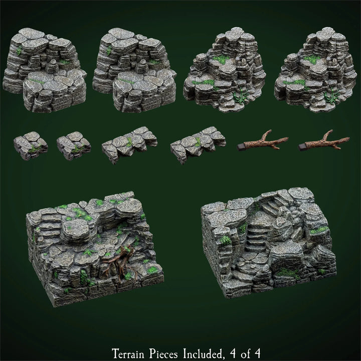 Escarpments - Megapack (Unpainted)