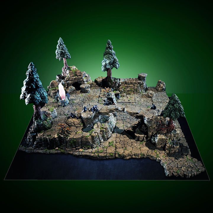 Heart of the Mountain (Painted)