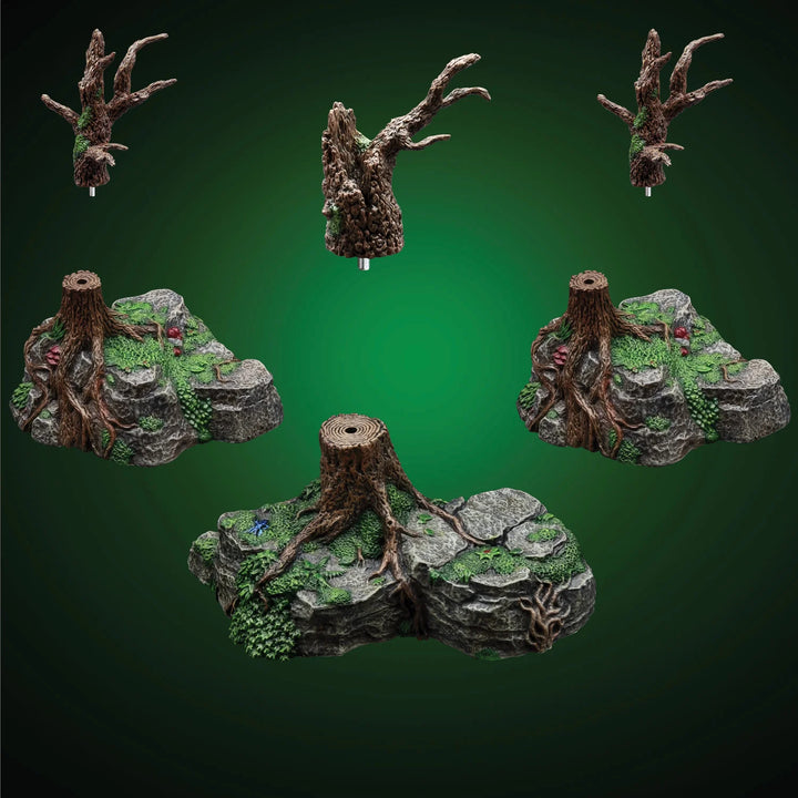 Mountain Stump Lumps (Unpainted)