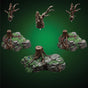 Mountain Stump Lumps (Unpainted)