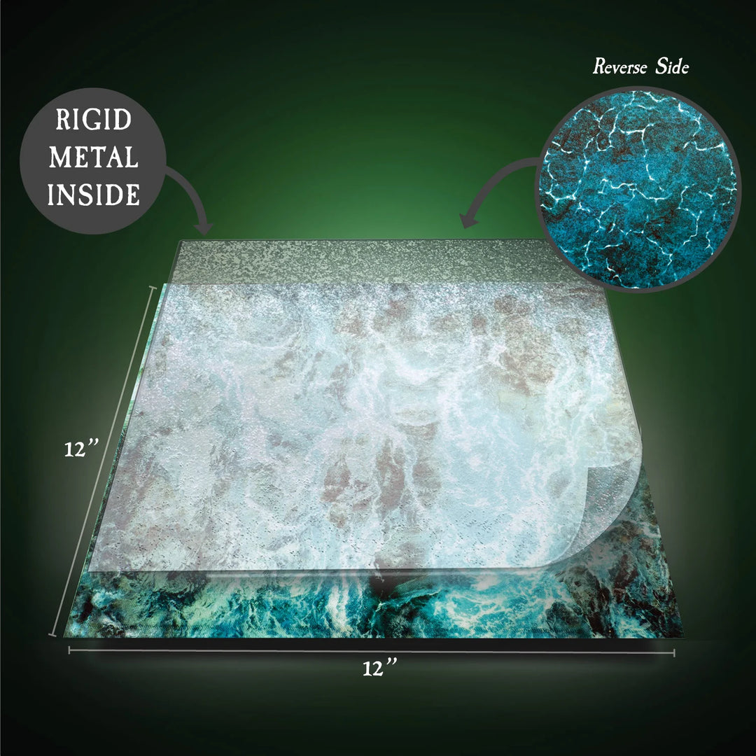 12" × 12" Dual-Sided Terrain Trays – Available in Multiple Styles