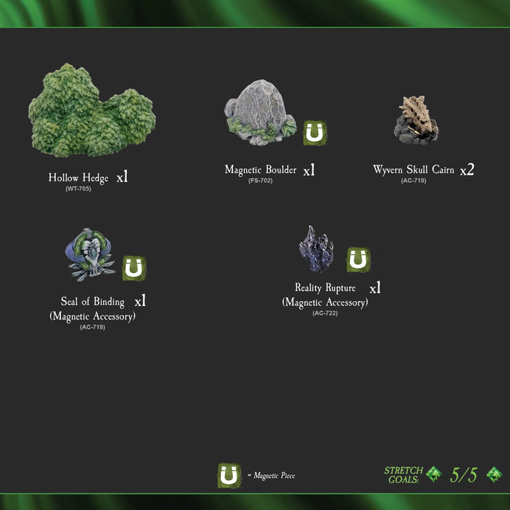Forest Wargame Scatter (Unpainted)